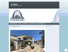 Tablet Screenshot of cloudland.com.au